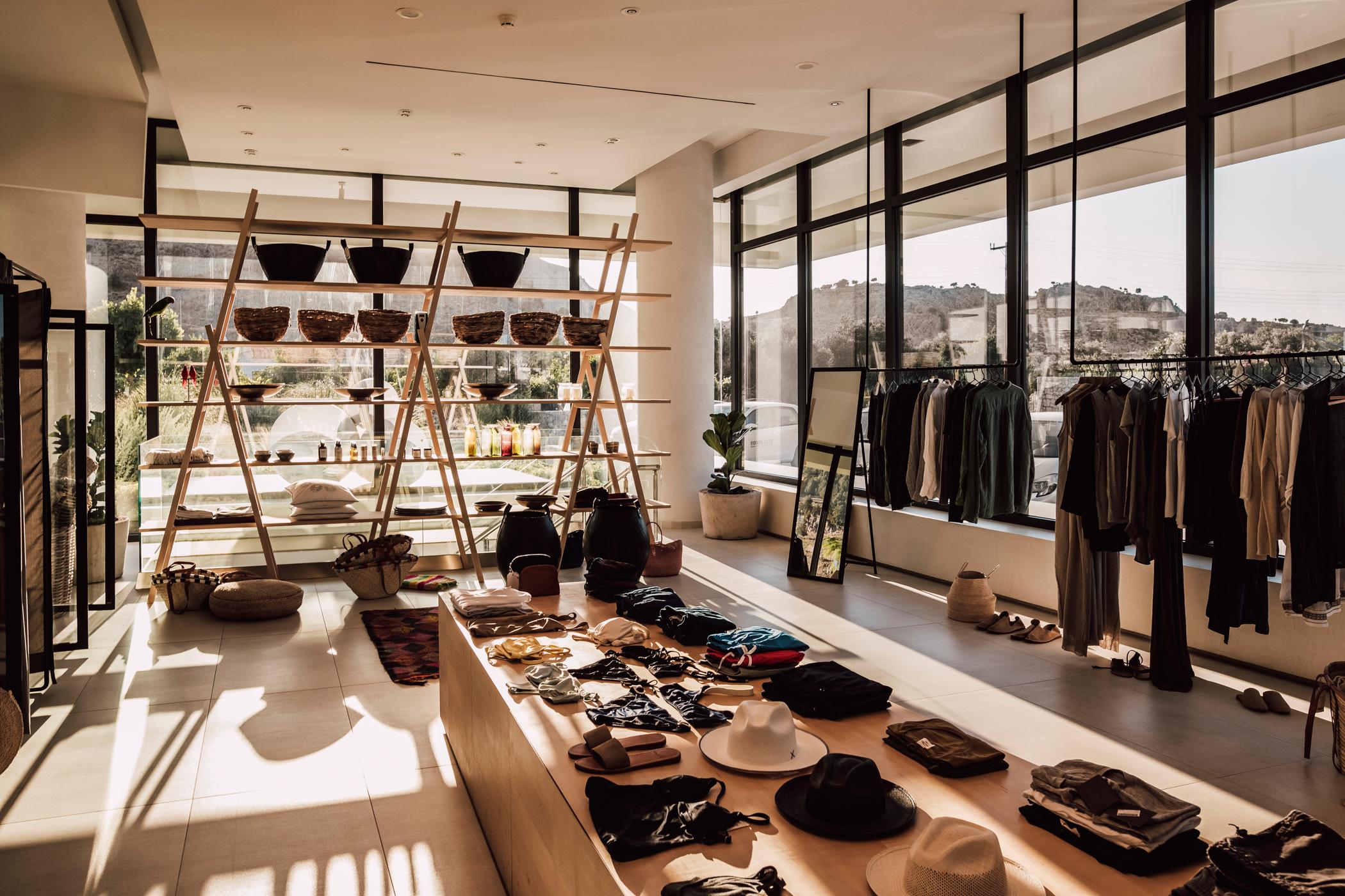 Hotel Casa Cook Rhodes (Adults Only) Kolymbia Esterno foto The interior of the store