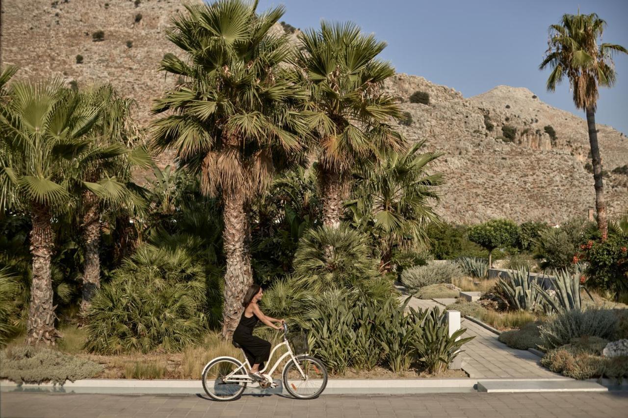 Hotel Casa Cook Rhodes (Adults Only) Kolymbia Esterno foto A bicyclist on the trail