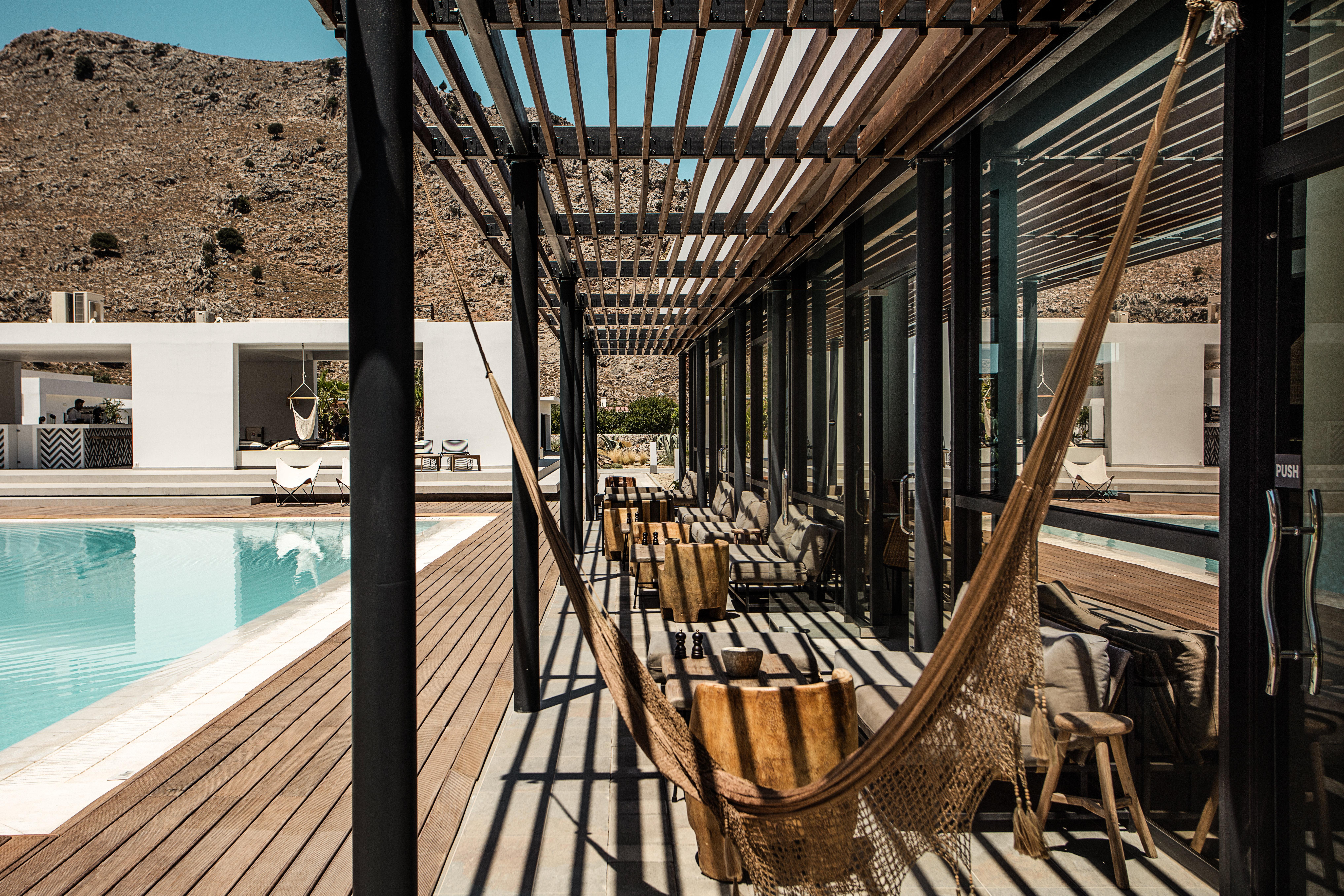 Hotel Casa Cook Rhodes (Adults Only) Kolymbia Esterno foto The pool at the Mykonos Villa
