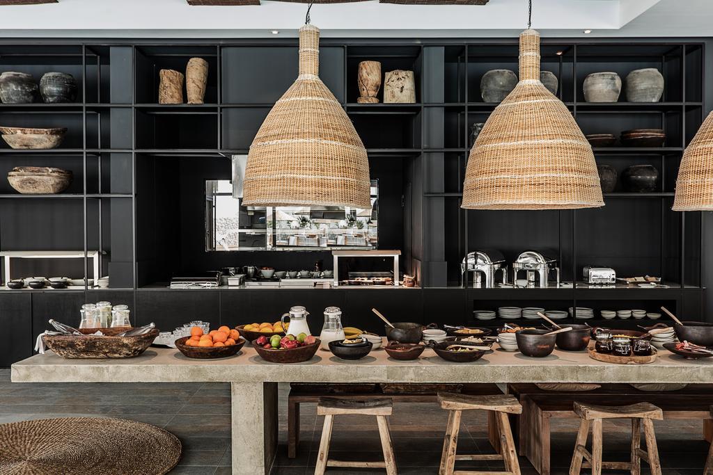 Hotel Casa Cook Rhodes (Adults Only) Kolymbia Esterno foto The kitchen at the restaurant